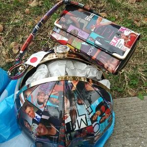 Matching purse with wallet